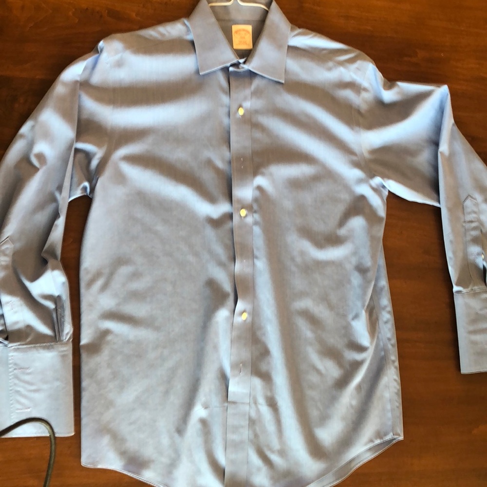 Blue dress shirt